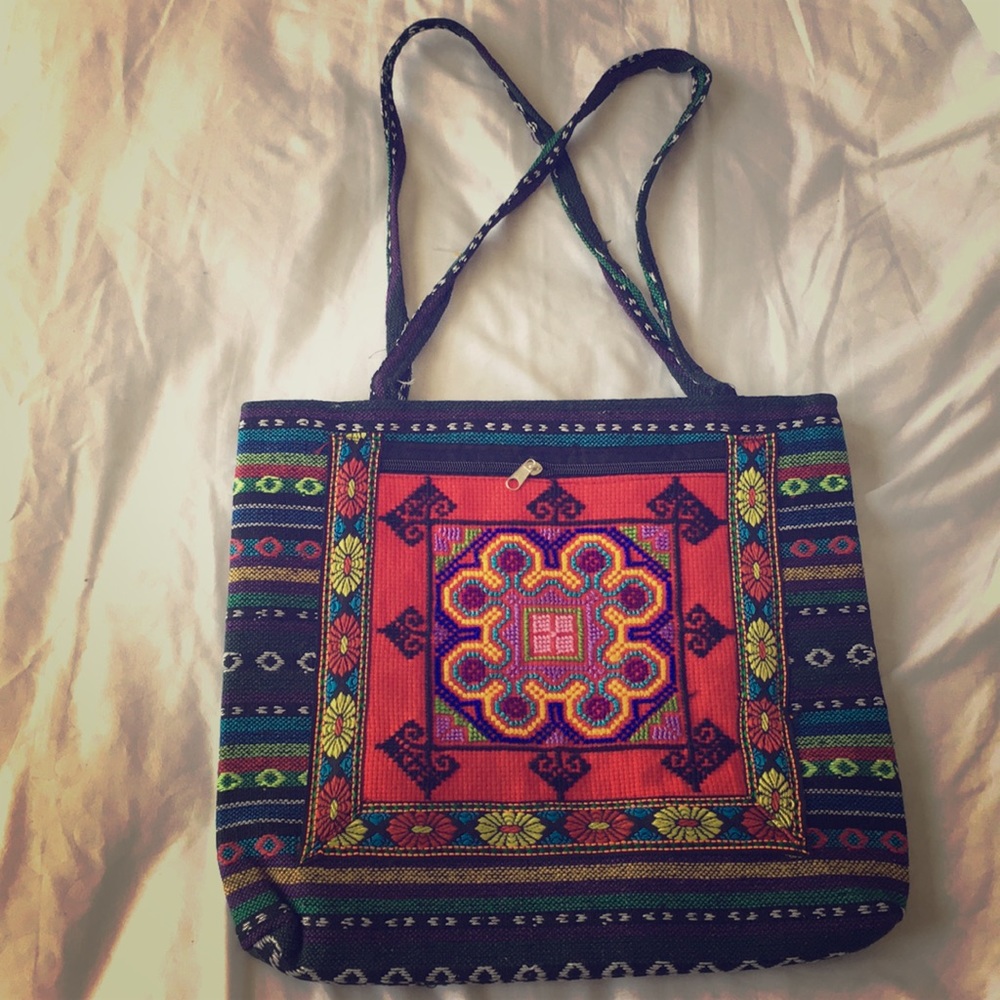 African design handbag
